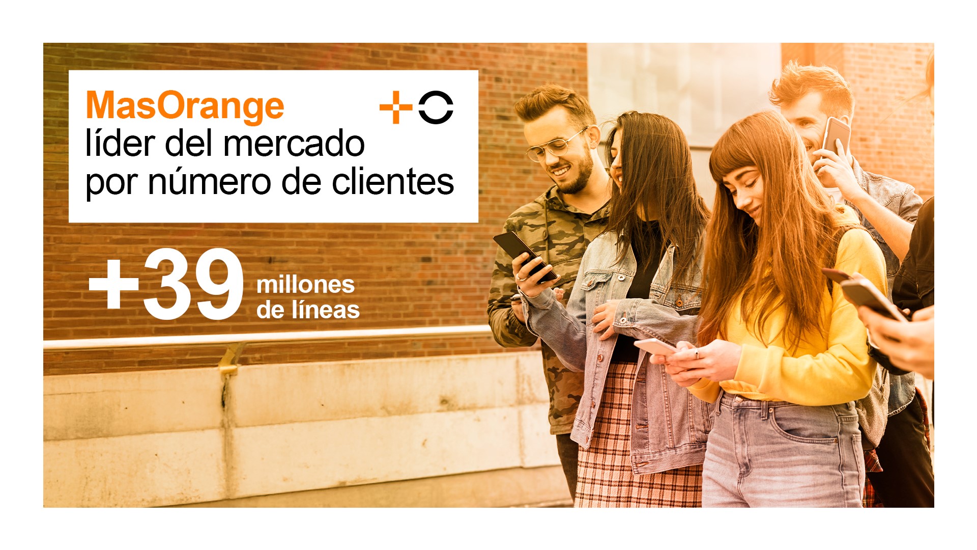 MasOrange aumenta sus ingresos totales un 2,6% hasta los 1.872M€ en el primer trimestre de 2025