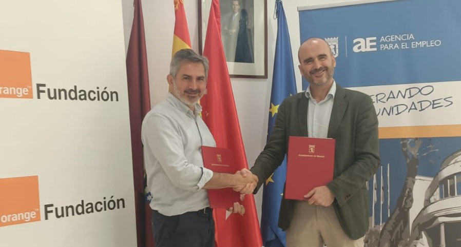 La Fundación Orange y el Ayuntamiento de Madrid refuerzan su colaboración para impulsar el acceso al mercado laboral de personas desempleadas