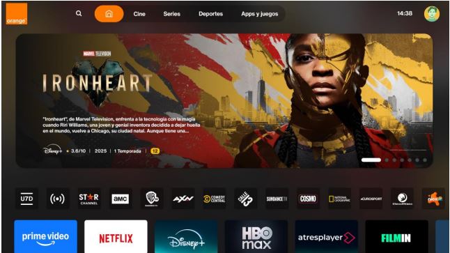 Orange TV culmina su transformación técnica y visual para lograr una experiencia diferencial y única en el consumo de contenidos audiovisuales
