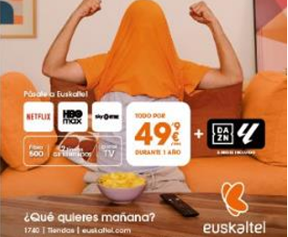 La “vuelta al cole” de Euskaltel incorpora todo el entretenimiento y los partidos de LALIGA
