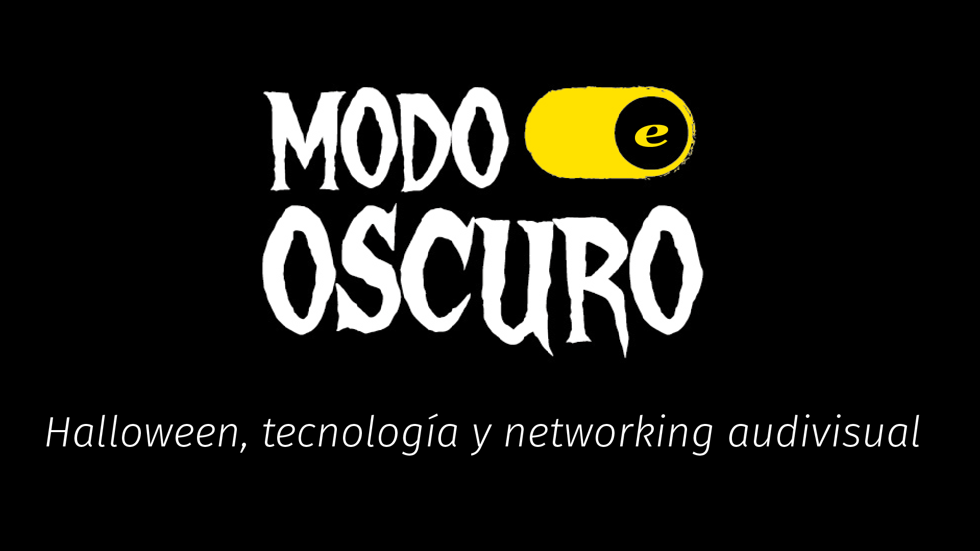 Halloween con sello aragonés: Embou presenta Modo Oscuro, cine y networking en clave de miedo