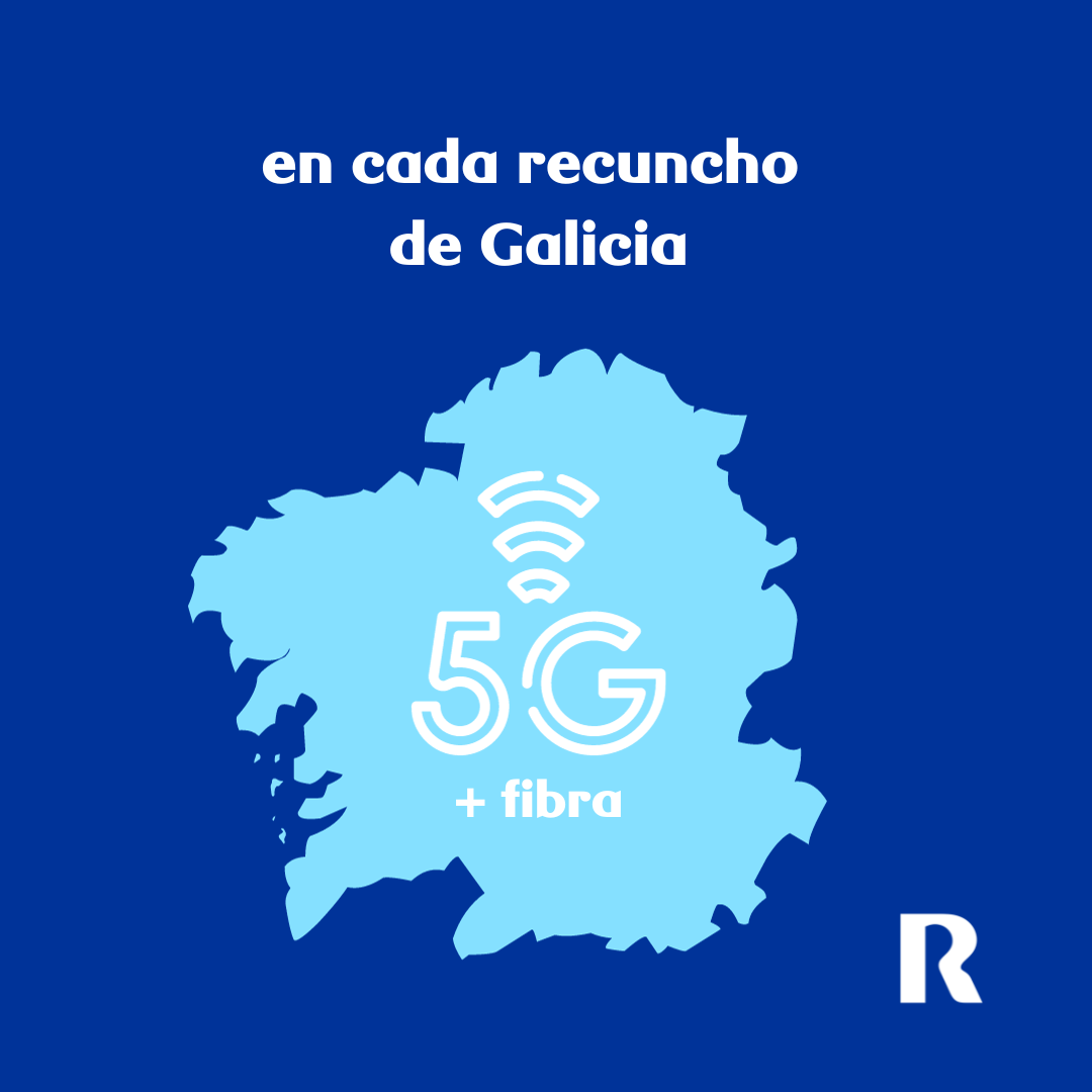 R y MasOrange llevan ya el 5G a más del 65% de los municipios gallegos de menos de 10.000 habitantes con el plan UNICO 5G de fondos europeos gestionados por el Ministerio de Transformación Digital