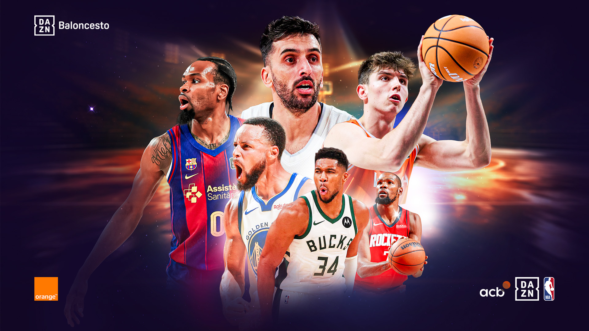 Orange TV refuerza la oferta de contenidos en sus principales tarifas con la incorporación de SkyShowtime y DAZN Baloncesto con la acb y la NBA