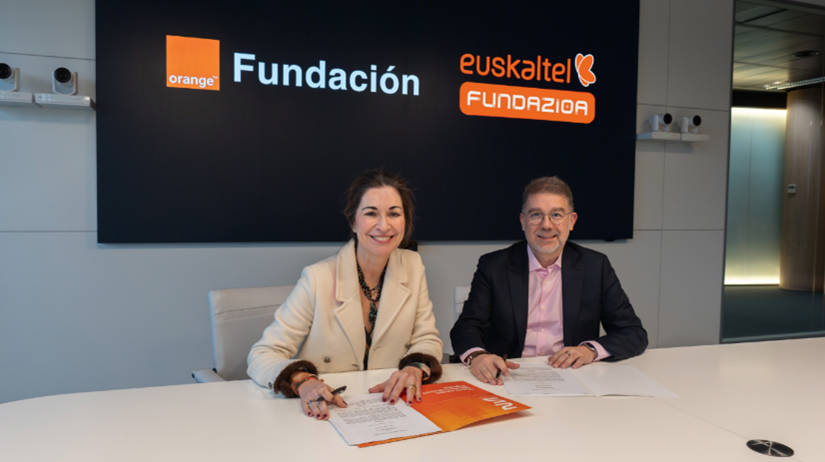 La Fundación Orange y Euskaltel Fundazioa unen fuerzas para impulsar una digitalización más solidaria e inclusiva