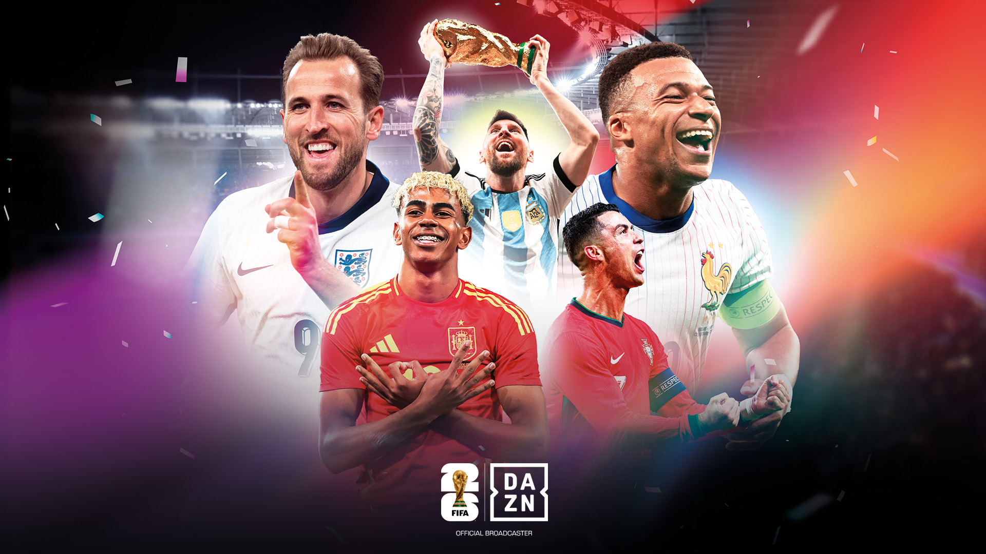 R ofrecerá al completo la Copa Mundial de la FIFA 2026 a través de DAZN