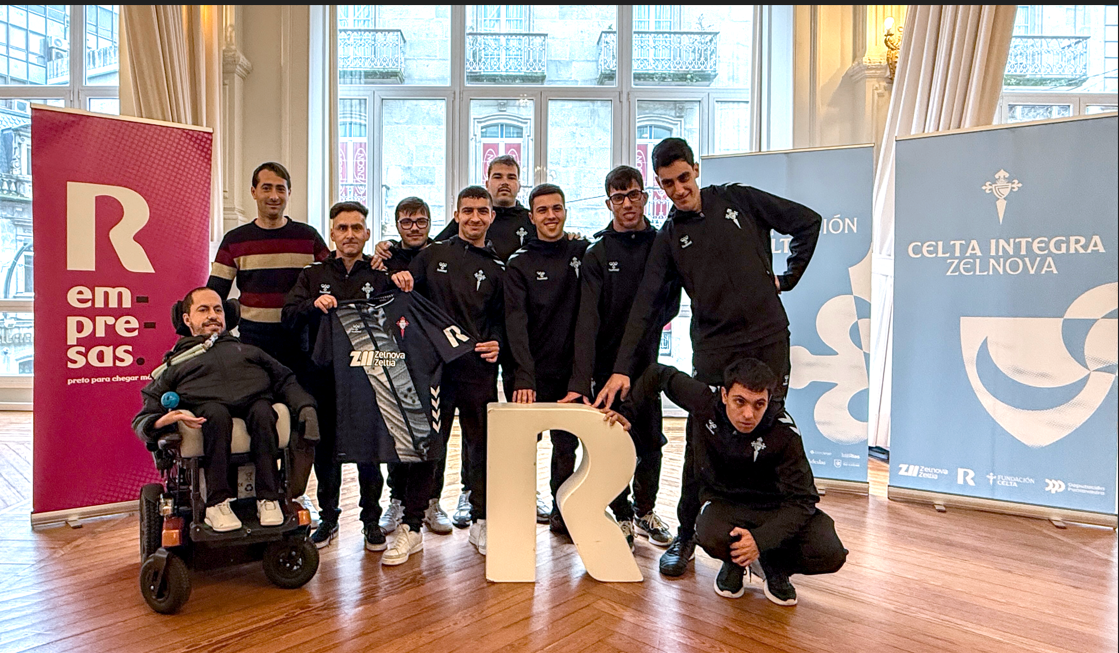R renueva una temporada más su compromiso con el  Celta Integra Zelnova