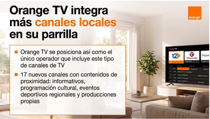 Orange TV da un paso más en la personalización de sus contenidos, ofreciendo la televisión más cercana a sus clientes