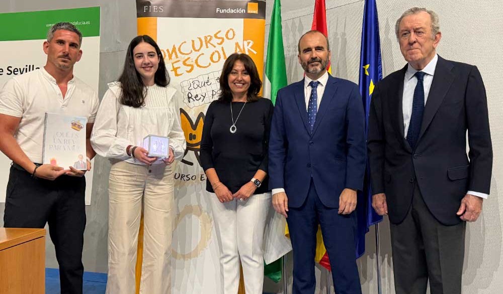 Una astigitana de 2º de E.S.O. gana la 45ª edición del concurso “¿Qué es un rey para ti?” en Andalucía