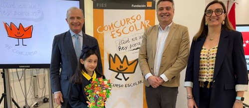 Una escolar de 4º de Primaria gana la 45ª edición del concurso “¿Qué es un rey para ti?” en la Comunidad de Madrid