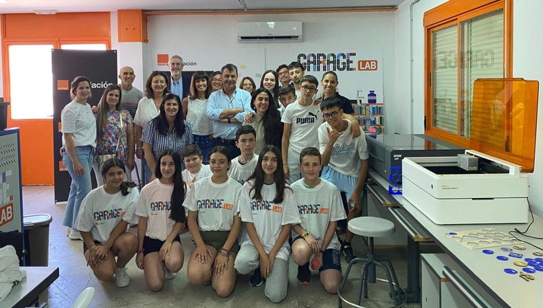 La Fundación Orange inaugura el primer GarageLAB en Badajoz 