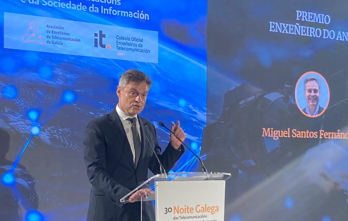Miguel Santos, director de Tecnología de MasOrange, ‘Enxeñeiro do ano’ 2026