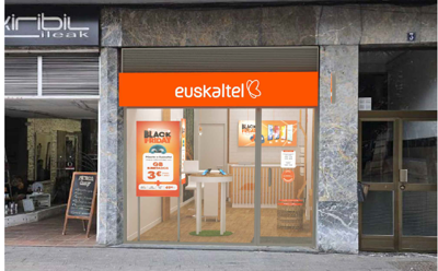 Euskaltel estrena punto de venta en Amorebieta-Etxano 